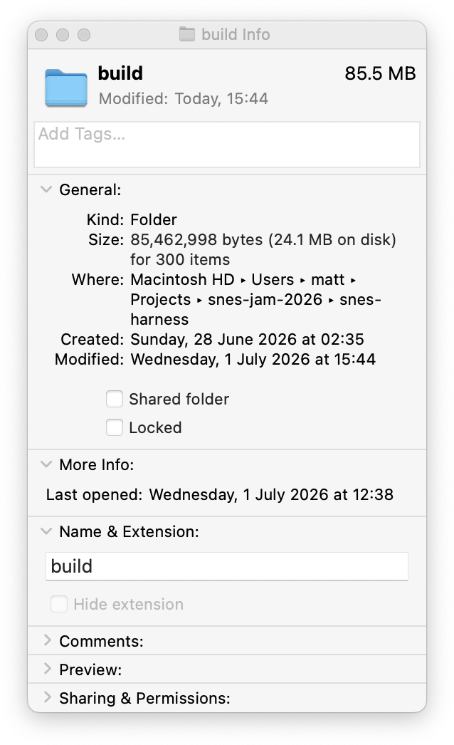 Check size on disk IMG