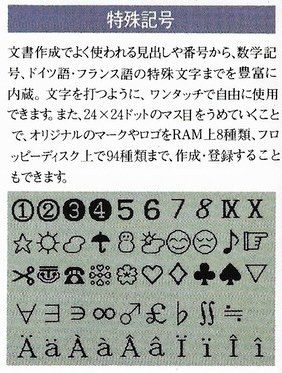 Emoji on <em>SANWORD mini S</em>